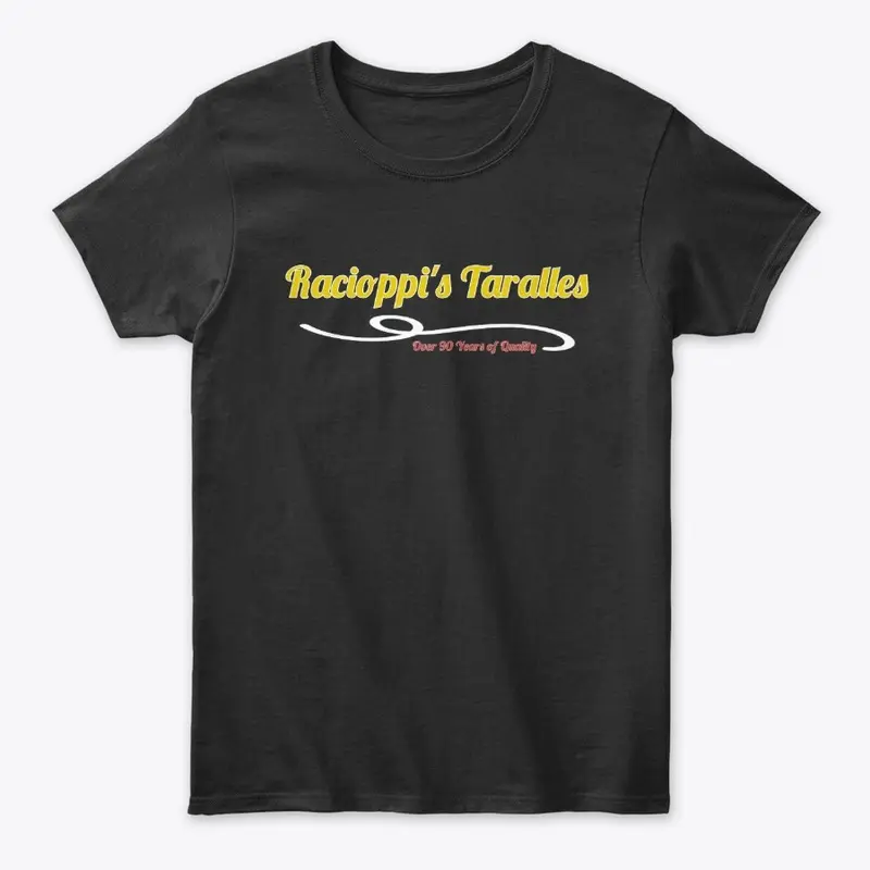 Racioppi's White Writing Tees