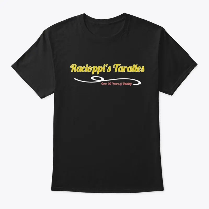 Racioppi's White Writing Tees