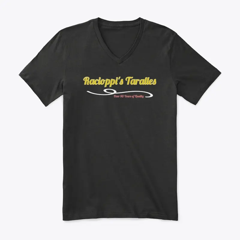 Racioppi's White Writing Tees